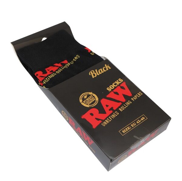 Raw socks black 05
